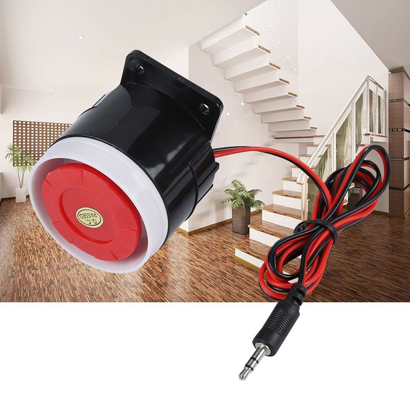 Loa Báo Động Mini Có Dây 110db Dc 12v Sf