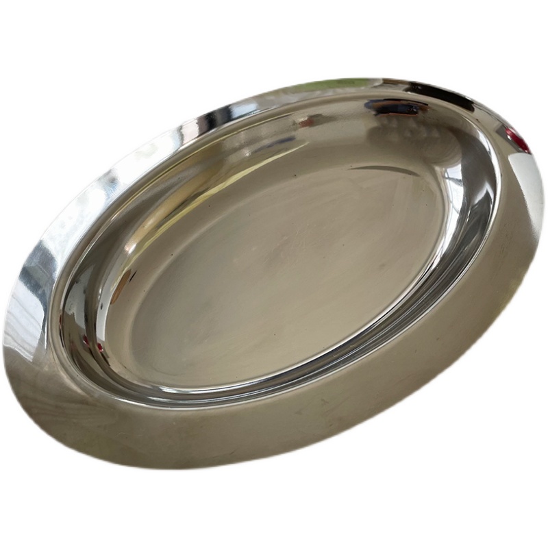 Khay đựng thức ăn bằng thép không gỉ tiện dụng cho gia đình