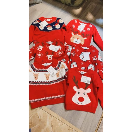 Áo len Noel cho bé