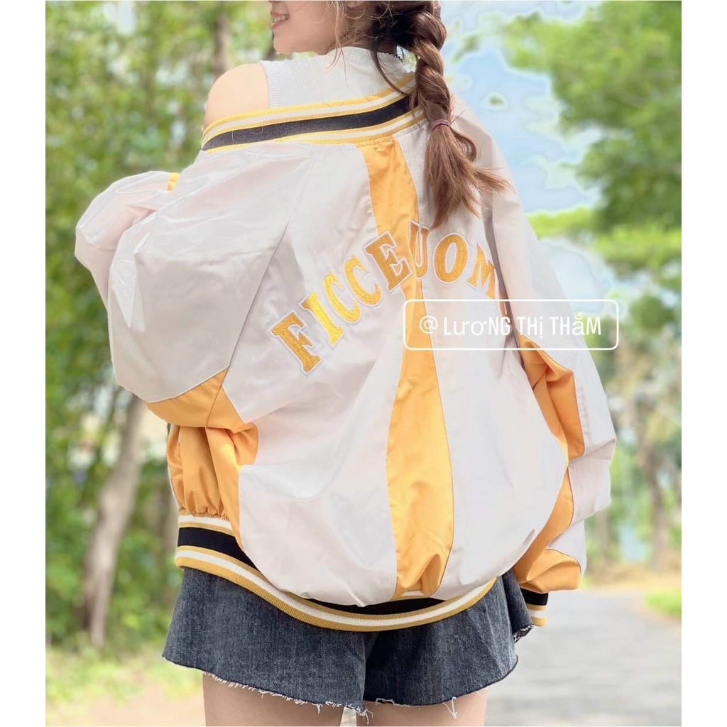 Áo Khoác Nữ Phối Màu 2 Lớp Chất Dù Cán Siêu Đẹp