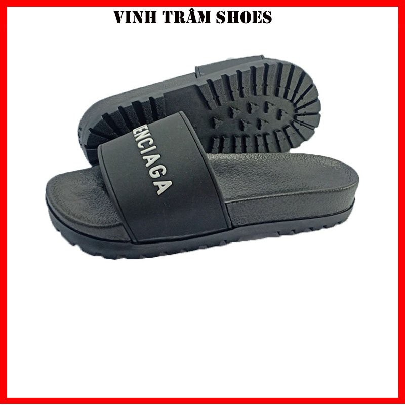 Dép lê thời trang quai ngang nam đế cao 4cm mang êm chân, hàng sẵn kho từ 38 - 43