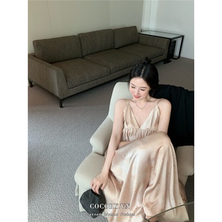Cocorygirl Đầm Hở Lưng Thiết Kế Quyến Rũ Thời Trang Cho Nữ