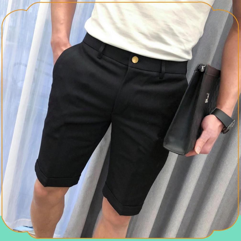Quần short - Quần short kaki nam đẹp - Chất liệu kaki mềm mịn, dầy dặn, dáng trẻ trung năng động