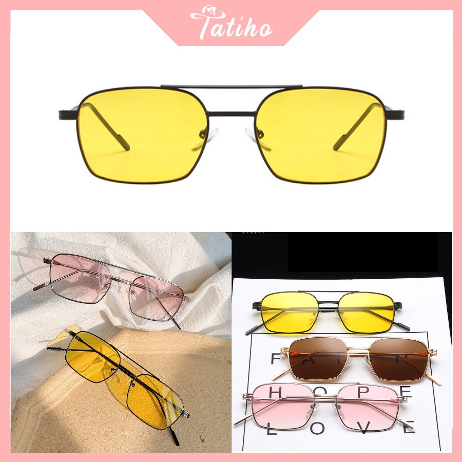 [Hàng Xịn, Giá Tốt] Kính Mát (Kính Râm) Phong Cách Thời Trang Nam Nữ,Chất Liệu Kim Loại Cao Cấp - Mã MK030