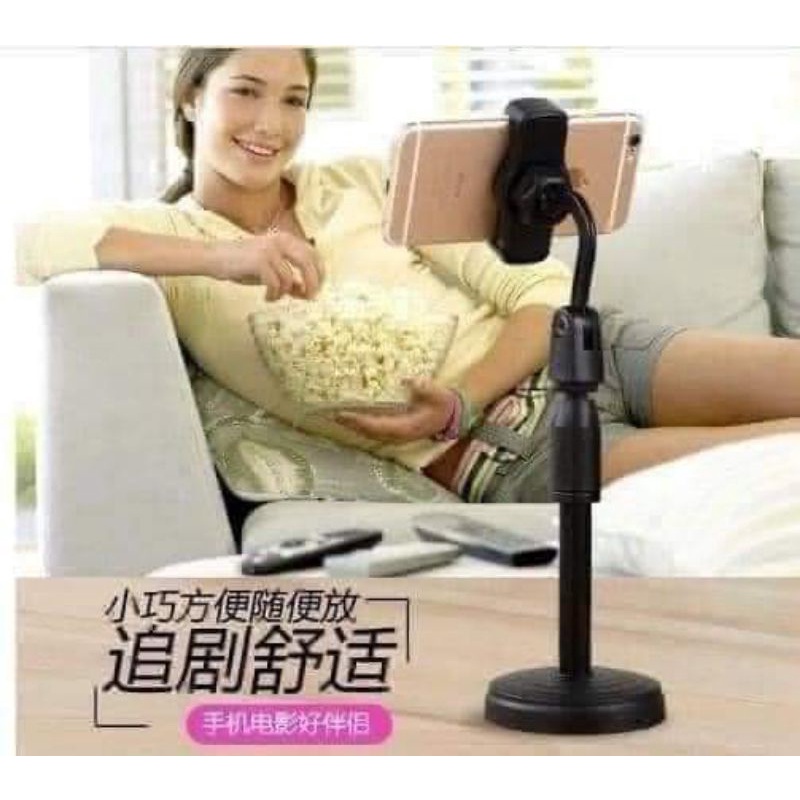 giá đỡ điện thoại để bàn,quay tiktok,Live stream,xem video xoay 360 độ