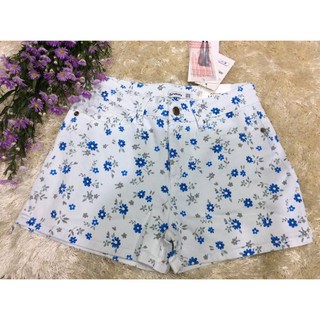 [Freeship 40k] Quần Short lưng cao thêu hoa kaki [Hàng xuất khẩu]