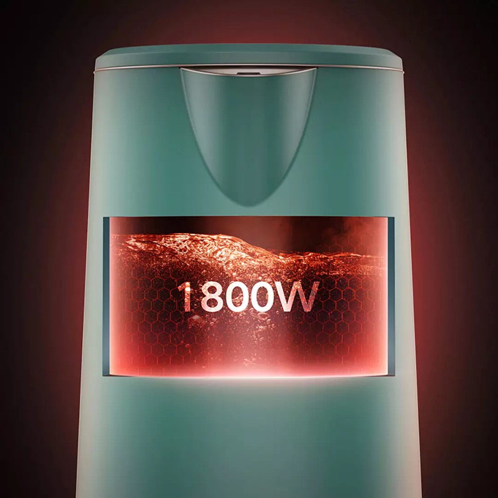 Ấm đun nước siêu tốc điều nhiệt 1.7L Xiaomi Viomi YM-K1705 1800W gia dụng thông minh, tùy chỉnh nhiệt độ sôi