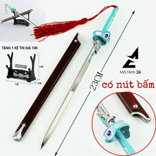 [23cm] Mô hình móc khóa Của Asuna kiếm Lambent Light trong Anime SAO Sword Art Online mắt Thép nguyên khối Titan