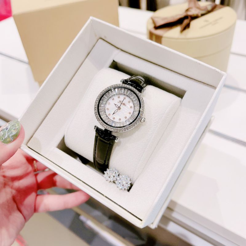 Đồng hồ nữ mặt đá lấp lánh .đeo cực sáng tay