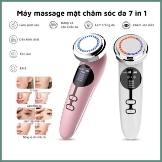 Máy di tinh chất mát xa nâng cơ đẩy dưỡng chất chăm sóc da chuyên sâu - máy massage mặt cầm tay ion - baby moys