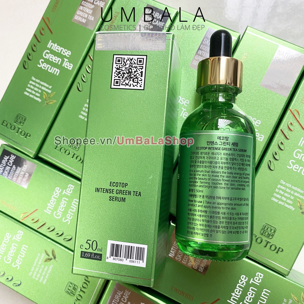 Serum Trà Xanh ECOTOP Intense Green Tea