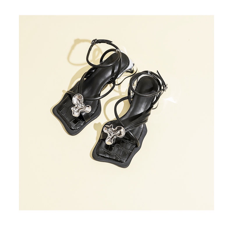 Sandal Hở Ngón Thiết Kế Mới Đế Dày Cao Cấp Thời Trang