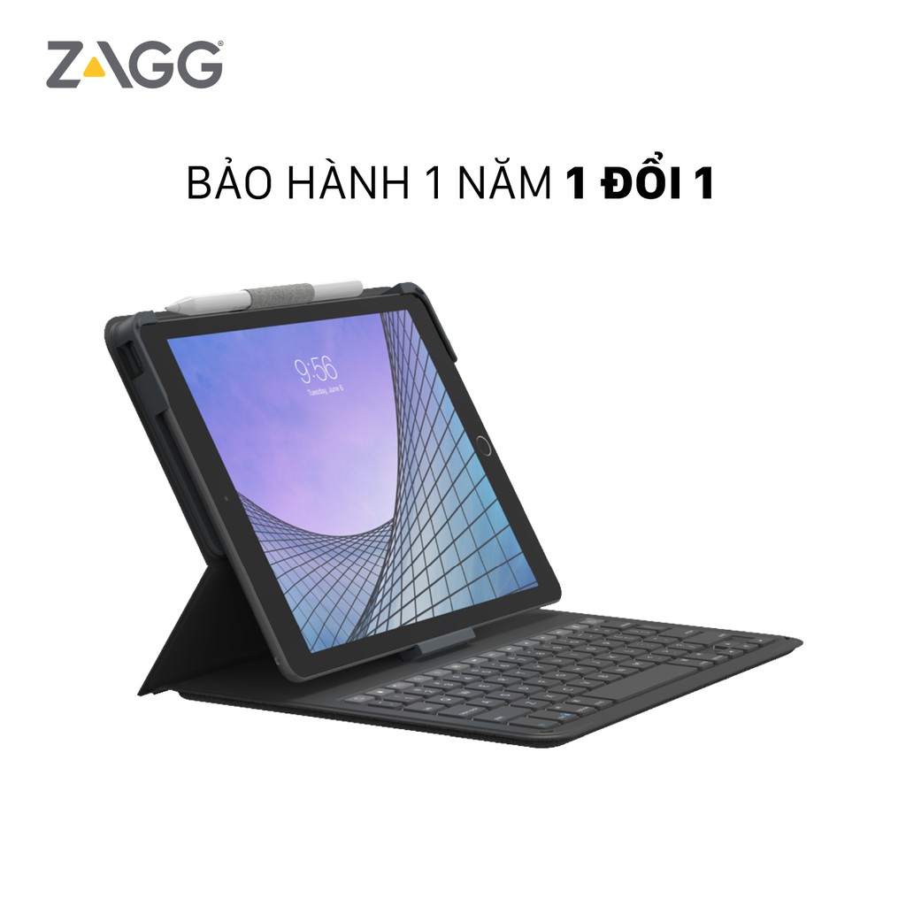 Ốp lưng kèm bàn phím ZAGG Messenger Folio 2 iPad 10.2"/10.5"