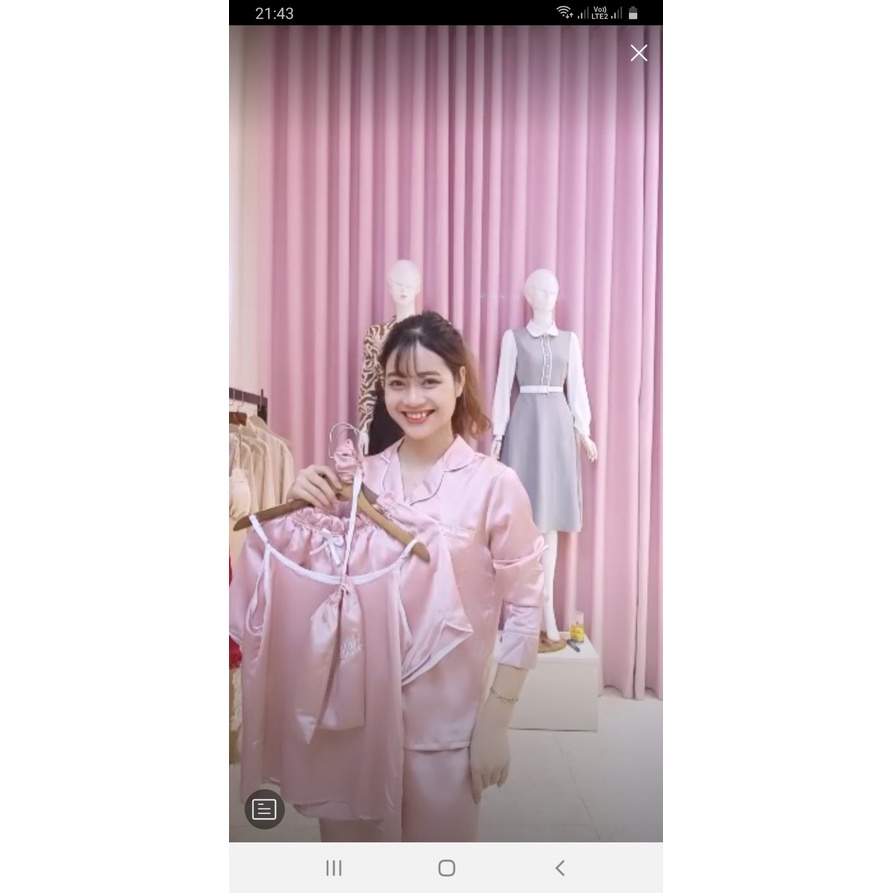 Set đồ lụa sang - xịn - mịn XVIP.209