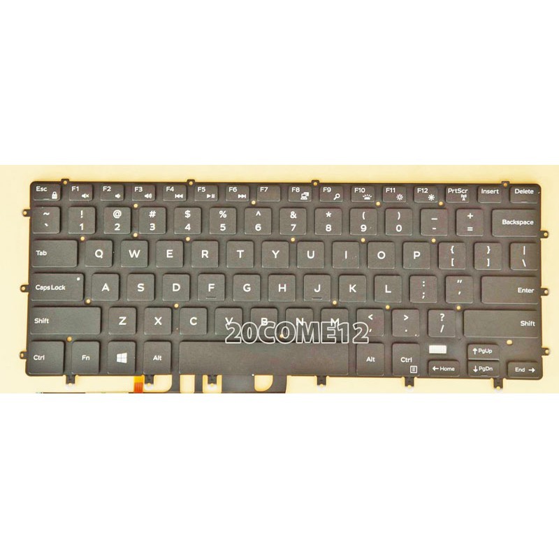 (KEYBOARD) BÀN PHÍM LAPTOP DELL XPS 15 9550 dùng cho Inspiron 15-7000 7558 7568, XPS 15 9550 9560, Precision M5510