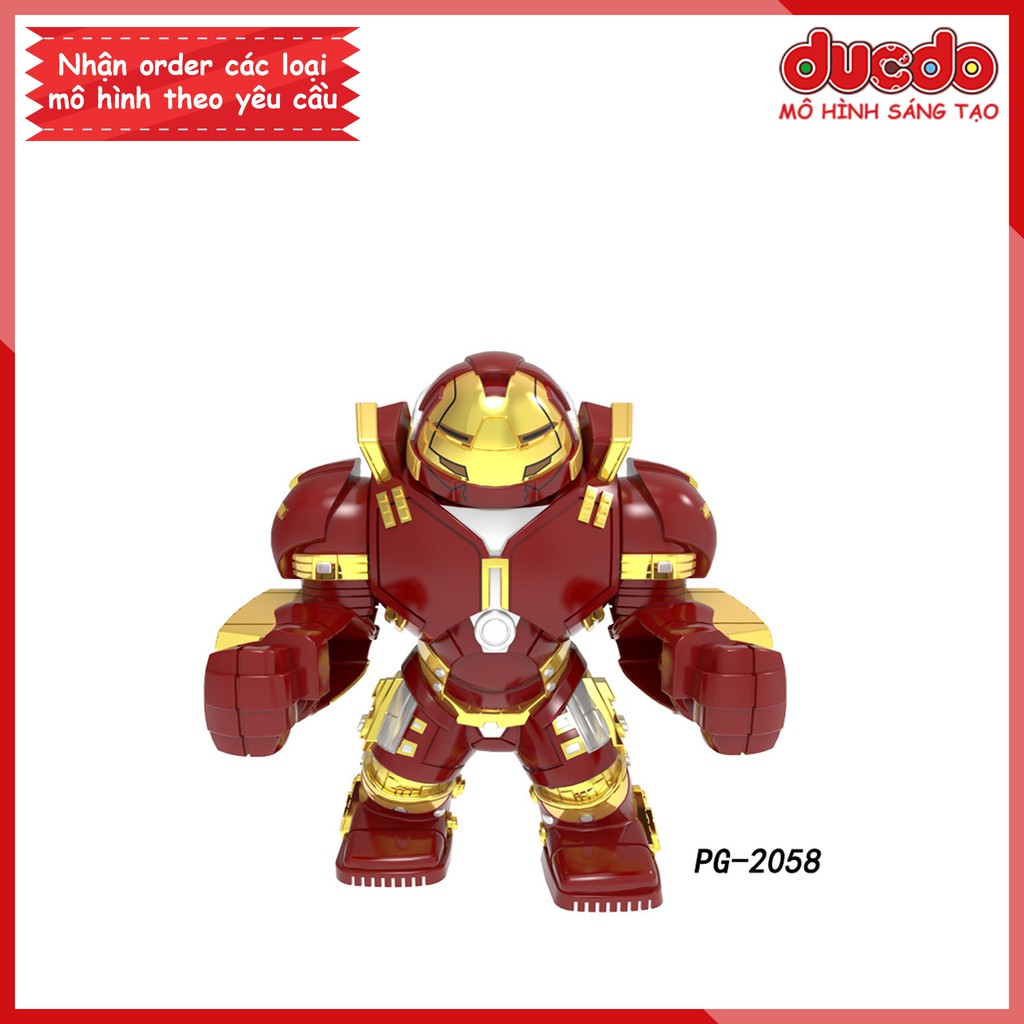 Bigfig THANOS và Iron Man End game - Đồ chơi Lắp ghép Xếp hình Mini Minifigures Big Fig Iron Man Endgame PG8241 POGO