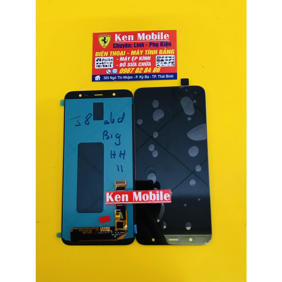 Màn Hình Nguyên Bộ Samsung J8 2018 / J810 Loại OLED - 2iC (tặng keo dán + cường lực)