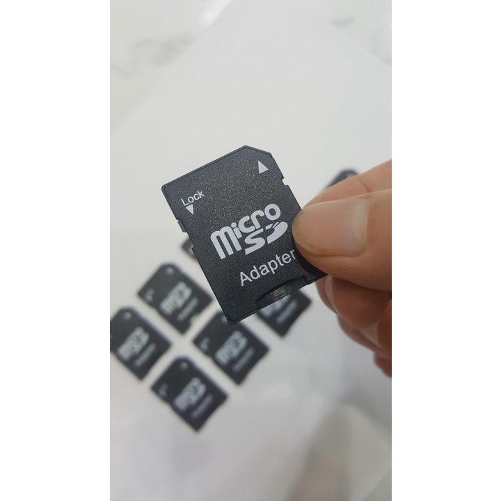 Adapter thẻ nhớ chuyển đổi thẻ nhớ Micro SD  sang SD - Dùng cho Laptop, CAMERA