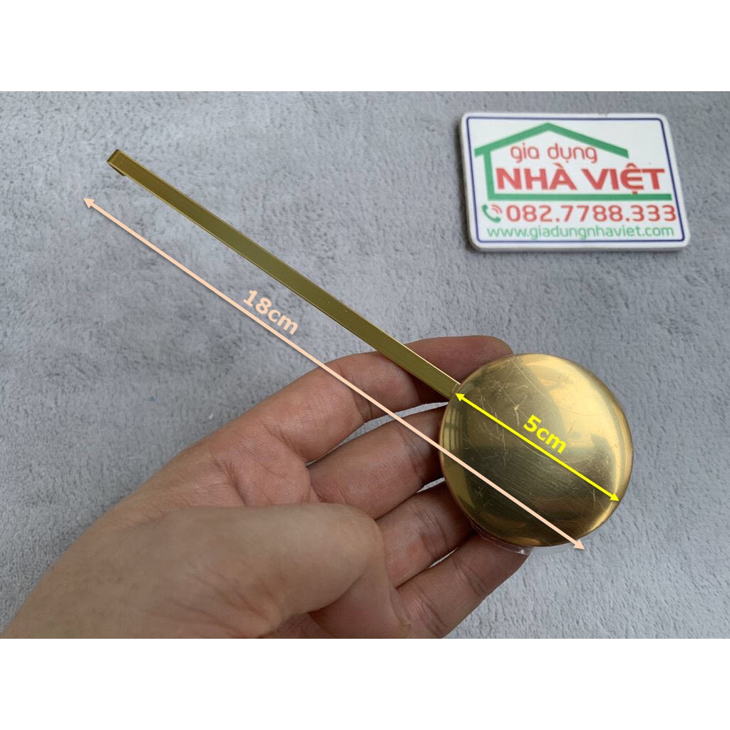 Quả lắc đồng hồ treo tường mạ vàng nhiều kích thước