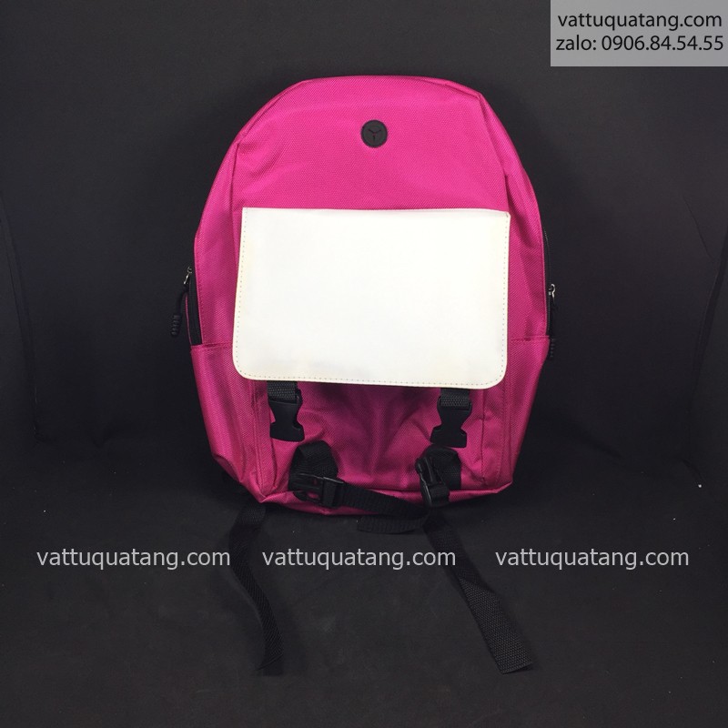 Phôi balo lớn màu hồng-in chuyển nhiệt