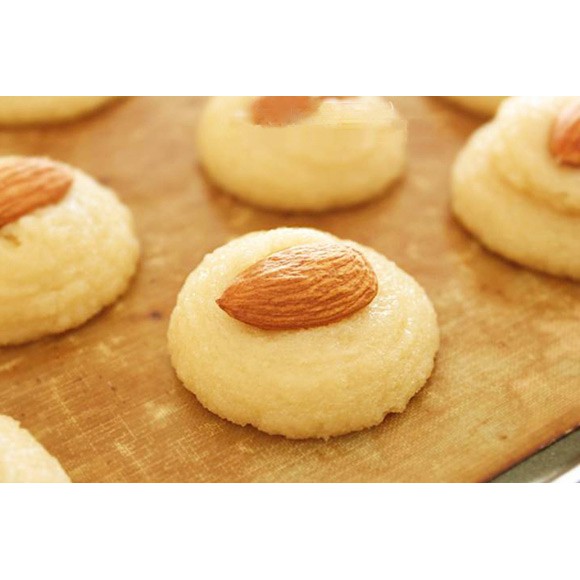 Set nguyên liệu làm bánh quy Amaretti kiểu Ý (Khoảng 23 bánh)