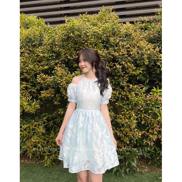 ❌ ĐẦM VÁY CỔ YẾM IN HOA OVANGA 🌷 | BigBuy360 - bigbuy360.vn