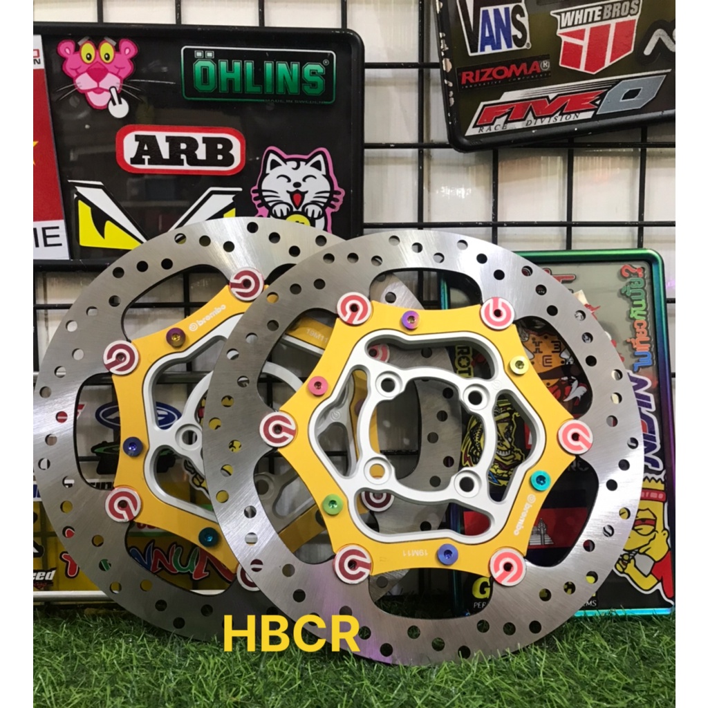 Đĩa thắng Bremb0 Over , Oversize 260mm kèm lòng 4 lỗ cnc + ốc gr5 mọi loại xe