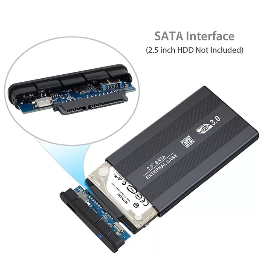 Box ổ cứng USB 2.5 inch Sata 3.0 - Dùng cho HDD, SSD cũ