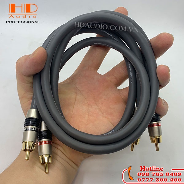 Dây Tín Hiệu RCA Bãi Mỹ Monster  - M850SW Ultra