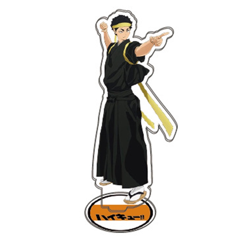 Mô hình nhân vật Anime Haikyuu dáng đứng bằng acrylic để bàn trang trí