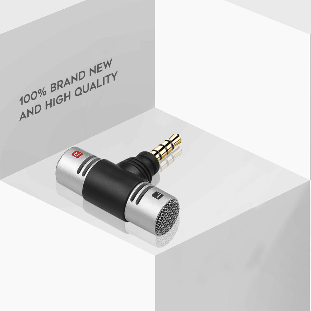 Mini Microphone / 3.5mm Jack Microphones Stereo With Mic Portable