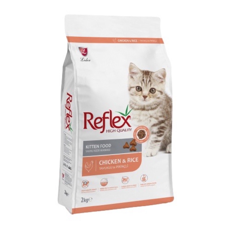 Hạt Reflex,Reflex Plus mèo con,mèo lớn túi 1kg