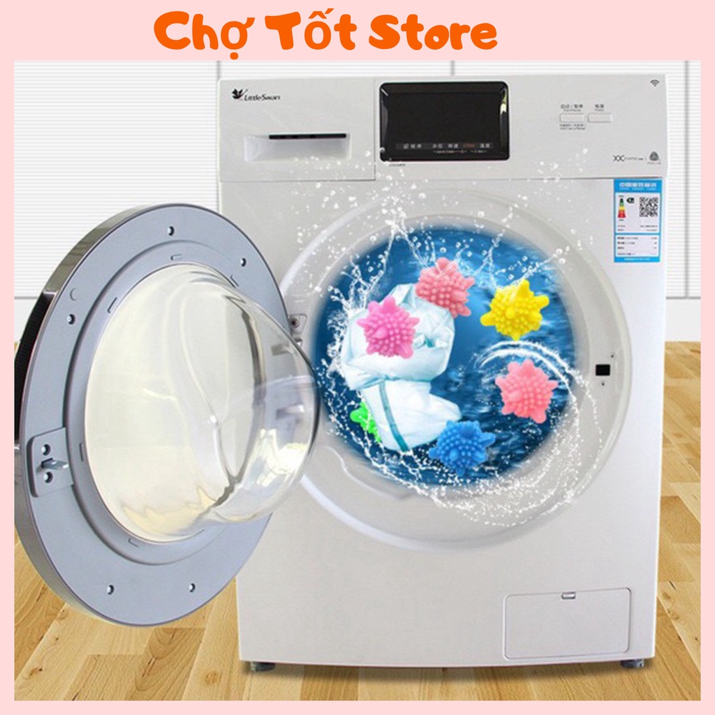 Bóng Giặt Gai Giặt Sạch Giảm Nhăn ( 1 Quả ) 2379 Chợ Tốt Store