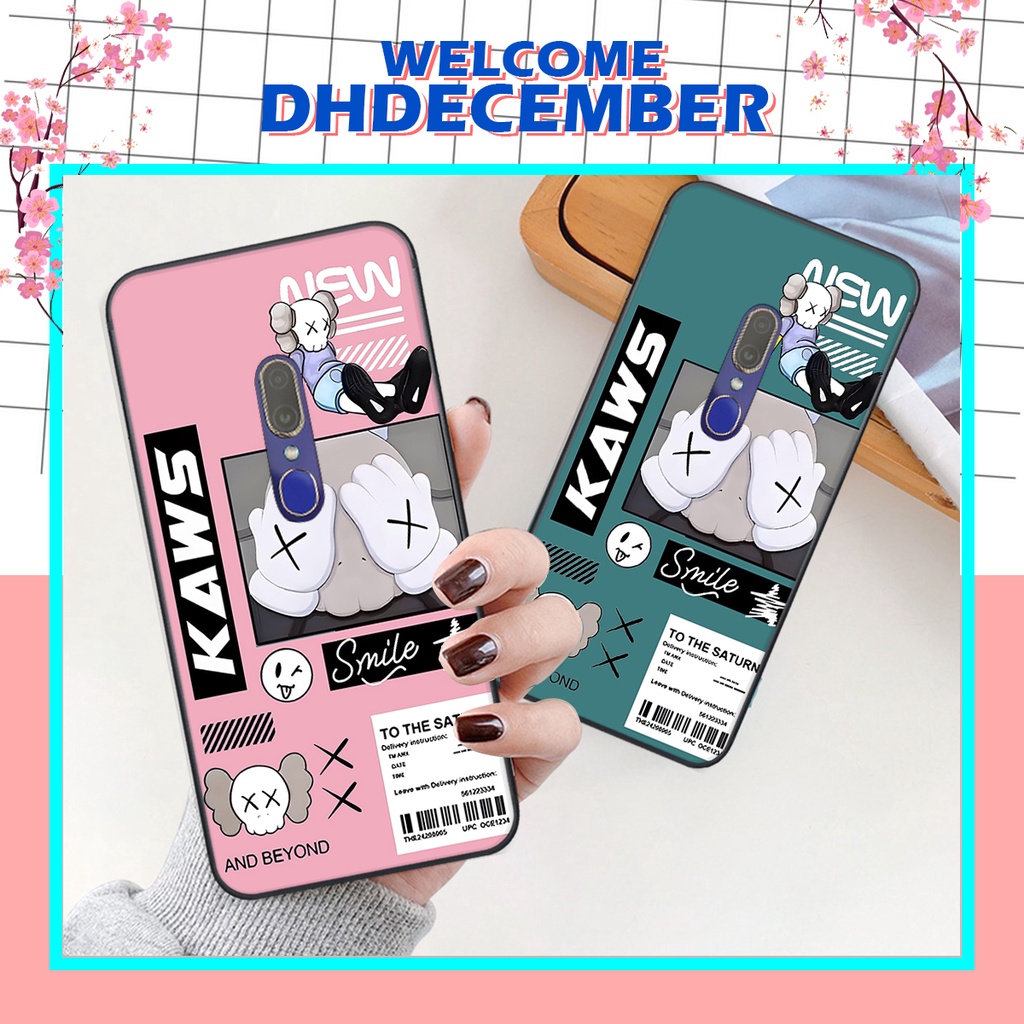 Ốp lưng Oppo F11 in hình gấu K@ws, gấu nâu, dor@emon RẺ- ĐẸP- BỀN