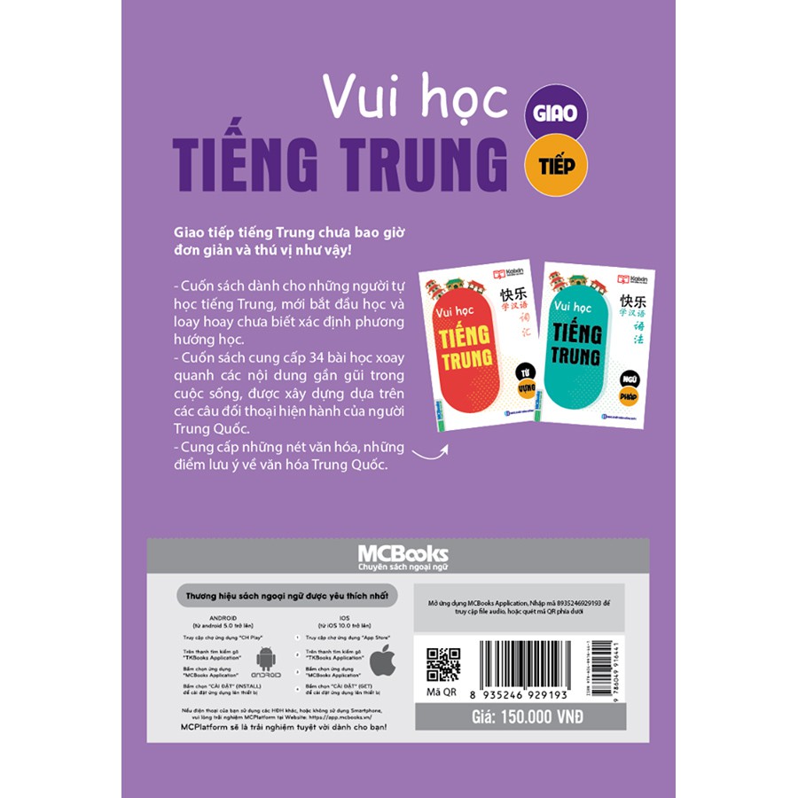 Sách - Vui Học Tiếng Trung - Giao Tiếp