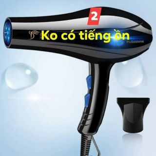 Combo máy sấy tóc loại không có tiếng ồn dành cho các chị đẹp đây nhé. Tốc độ gió mạnh lại không phát ra tiếng ồn ào nữa