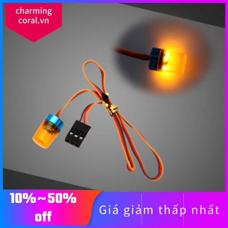 ☍۞✻Đèn LED Cảnh Sát AX-511Y RC Siêu Sáng Đa Năng Cho Xe Cảnh Sát