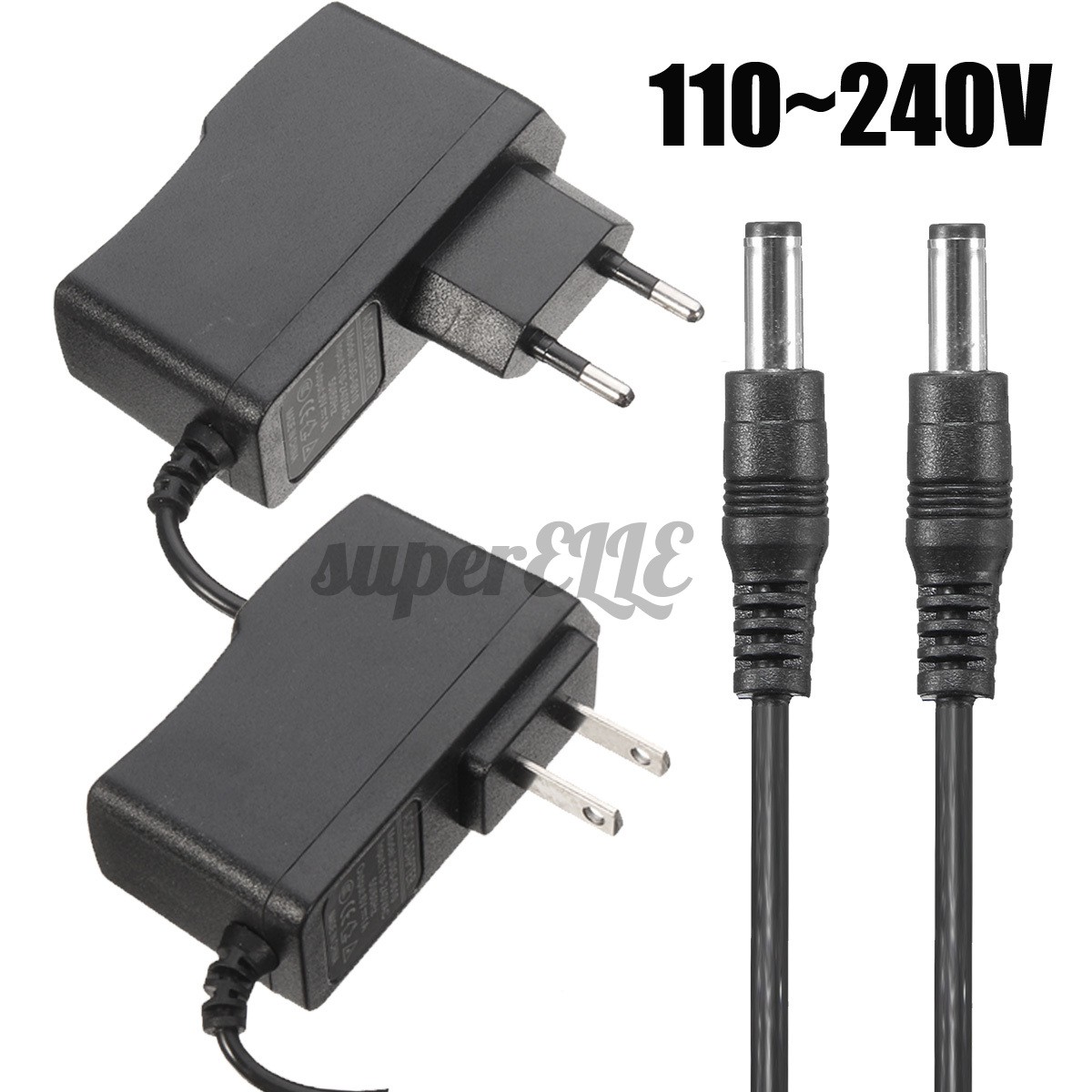 110-240V US/EU Adapter Charger For Electric Fruit Potato Vegetable Skin Peeler SUPERELLE