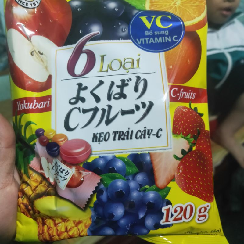 kẹo trái cây vitamin c