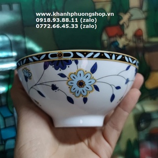 chén cơm daisy thạch lựu sứ Minh Long - chén cơm sứ Minh Long