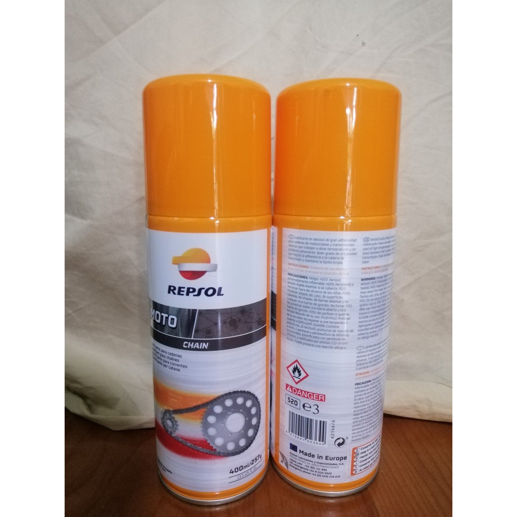 Chai xịt dưỡng sên Repsol Moto Chain Lube