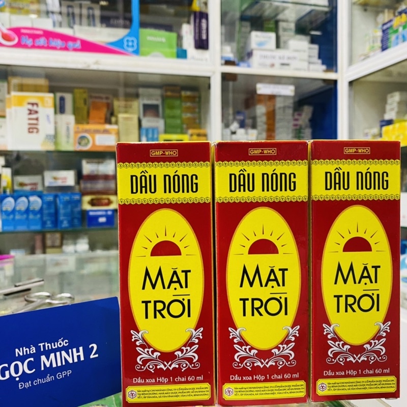 ✅ [Chính Hãng] Dầu nóng mặt trời - OPC - 60ml
