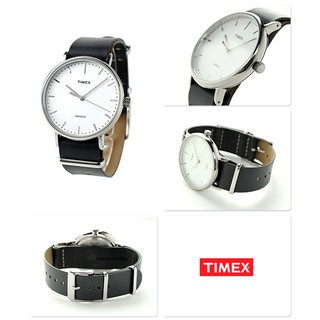Đồng hồ Timex TW2P91300 dây da bò