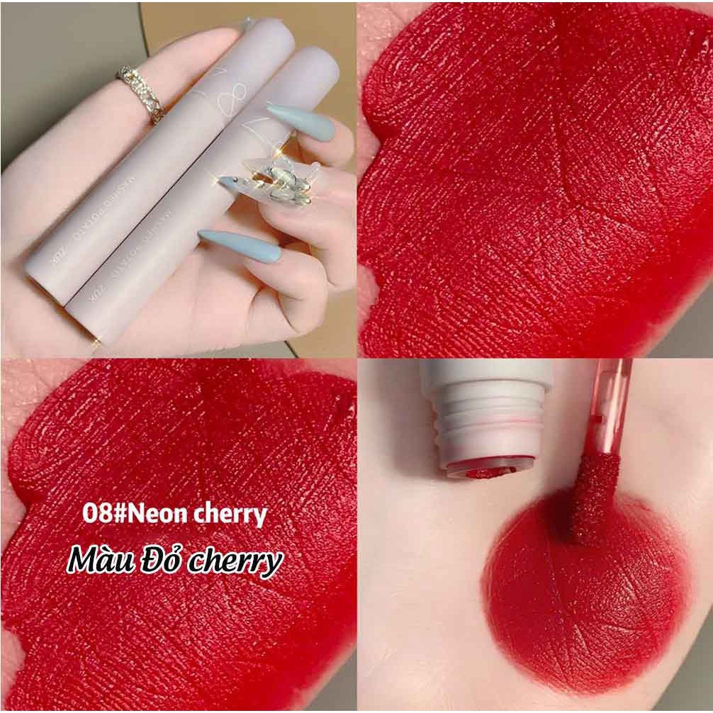 Son kem lì zuk, son nội địa trung vỏ mới bảng màu đẹp lâu trôi mềm mịn Mifa Beauty