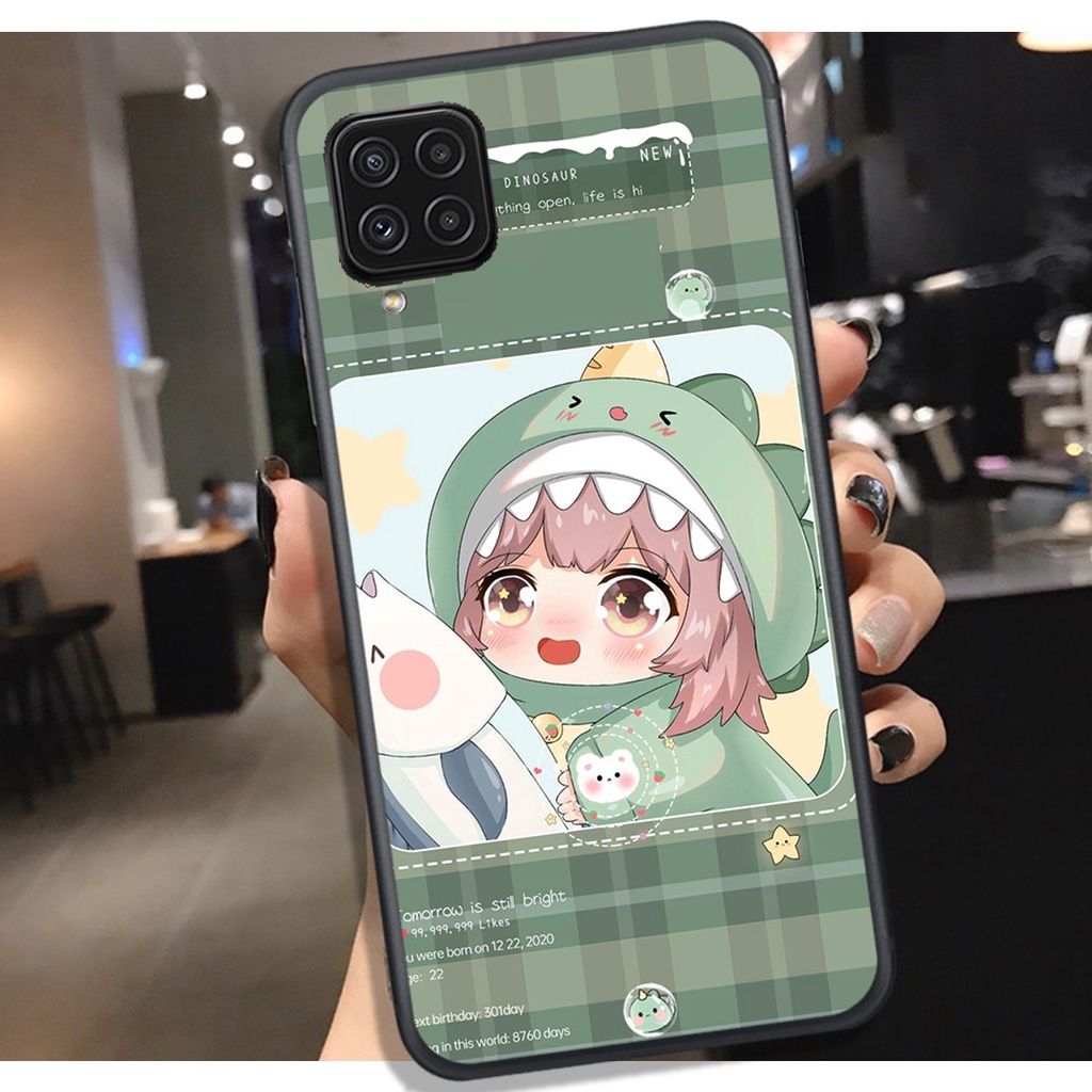 [HOT]ỐP SAMSUNG A12 - A22 4G - A22 5G - M32 , IN HÌNH KHỦNG LONG CHIBI SIÊU DỄ THƯƠNG.