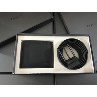 Set ví dây nịt Pedro XUẤT XỊN full box và túi giấy hãng