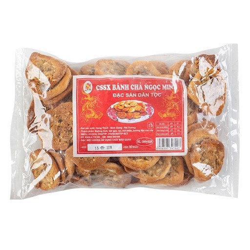 Bánh chả Hồng Lam gói . Có vị thơm, bùi