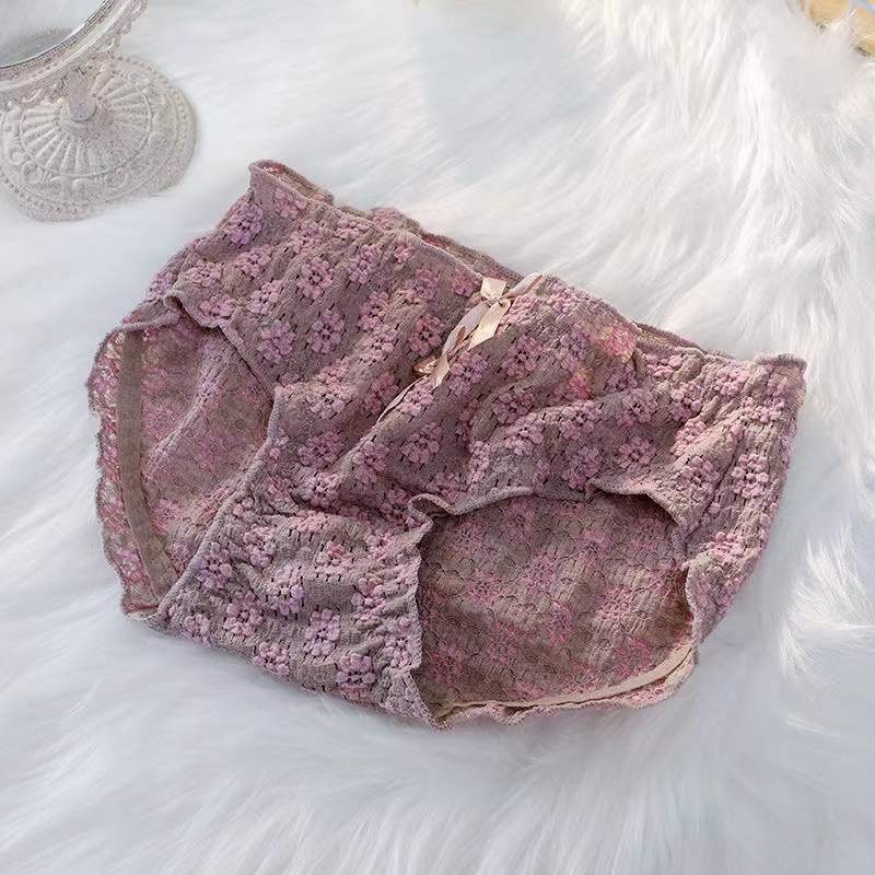 Quần Lót Hoa Kháng Khuẩn Thoải Mái Cho Nữ