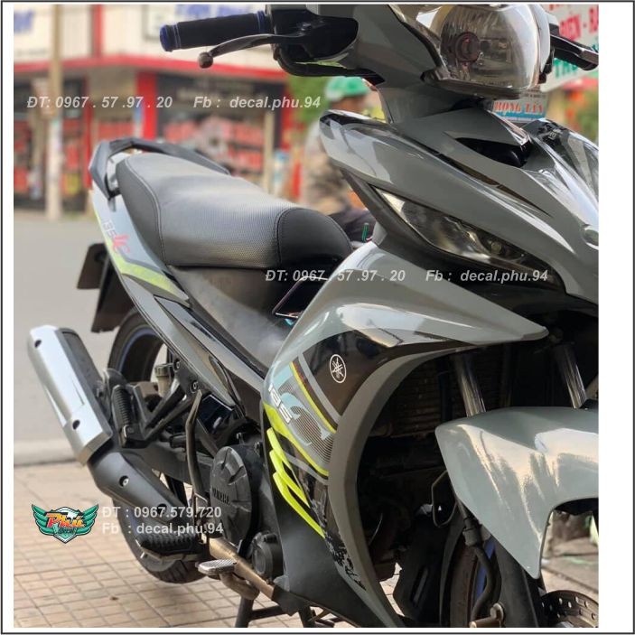 Tem Rời Exciter 135 Lc Xám xi măng (V)