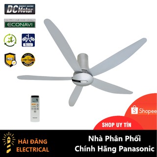 Quạt Trần Panasonic F-60TAN Chính Hãng, Có cảm biến nhiệt độ - Made in Malaysia - Bảo Hành Chính Hãng Panasonic 12 Tháng